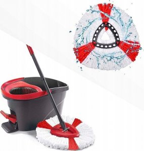 Korbi WKŁAD MOPA OBROTOWEGO KOŃCÓWKA VILEDA TURBO ZAPAS 4