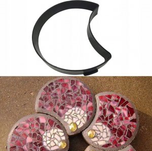 Korbi DUŻA FORMA KAMIENIA KOSTKI BRUKOWEJ MATRYCA 33cm 2