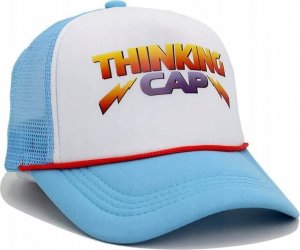 Korbi Czapka daszkiem daszek STRANGER THINGS DUSTIN BLUE 3