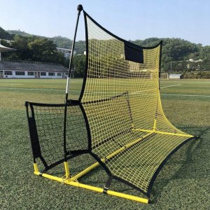 Korbi Trenażer piłkarski Rebounder dwustronny 2,2x1,1 m 3