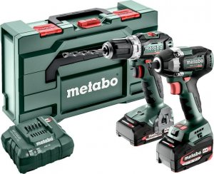 Zestaw elektronarzędzi Metabo METABO.ZESTAW COMBO 18V 2.9.2 (BS 18 L BL + SSW 300) 1x5,2Ah 1x2,0Ah METABOX 1