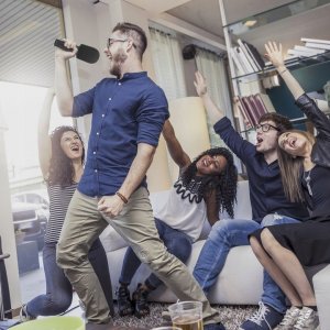 Mikrofon Forever BMS-500 różowy 4