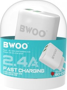 Ładowarka BWOO CDA60 2x USB-A 2.4 A 3