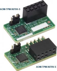 SuperMicro Supermicro Add-on Modul TPM 2.0 AOM-TPM-9670H-S 1