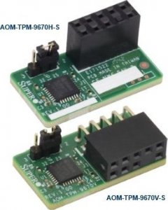 SuperMicro Supermicro Add-on Modul TPM 2.0 AOM-TPM-9670V-S 1