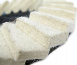 Silver ŚCIERNICA FILCOWA 125mm 3