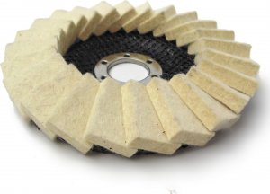 Silver ŚCIERNICA FILCOWA 125mm 6