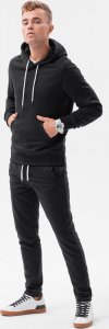 Ombre Komplet męski dresowy bluza + spodnie - czarny Z50 L 1