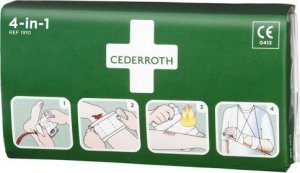 Cederroth Duży zestaw do tamowania krwi Cederroth 4-in-1 1