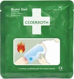 Cederroth Żel na oparzenia Cederroth Burn Gel Dressing, kompres 20x20 cm 1