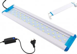 Apte Oświetleniowa belka do akwarium 36 LED Naturalna Biel 8W 28cm ZD80C 1