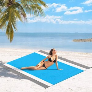 Korbi KOC PLAŻOWY MATA KEMPINGOWA MATERAC 210x200cm 2