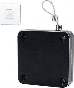 Apte Automatyczny samozamykacz do drzwi wewnętrznych 1.2 m czarny AG799 2