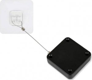 Apte Automatyczny samozamykacz do drzwi wewnętrznych 1.2 m czarny AG799 5