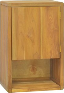 vidaXL vidaXL Łazienkowa szafka ścienna, 45x30x70 cm, lite drewno tekowe 1