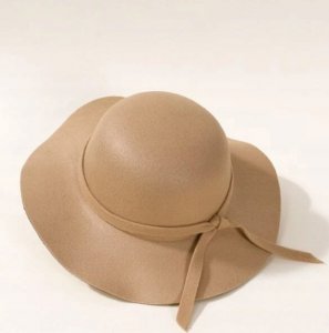 Korbi KAPELUSZ JESIENNY JESIEŃ ZIMA WODOODPORNY BEŻOWY 5