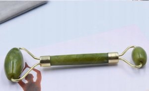 Korbi MASAŻER DO TWARZY Z JADEITU WAŁEK ROLLER JADEITOWY 4