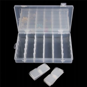 Korbi PUDEŁKO ORGANIZER NA KORALIKI OZDOBY ORGANIZER D13 4