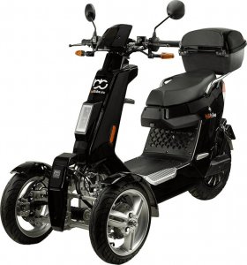 Bili Bike Skuter elektryczny BILI BIKE S-WAY TRÓJKOŁOWY 2000W czarny 1