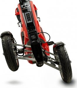 Bili Bike Motocykl elektryczny BILI BIKE S-WAY MAX TRÓJKOŁOWY (3000W, 40Ah, 70km/h) czerwony 14