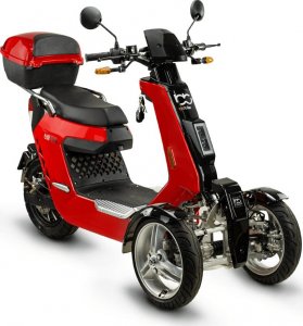 Bili Bike Motocykl elektryczny BILI BIKE S-WAY MAX TRÓJKOŁOWY (3000W, 40Ah, 70km/h) czerwony 15