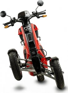 Bili Bike Motocykl elektryczny BILI BIKE S-WAY MAX TRÓJKOŁOWY (3000W, 40Ah, 70km/h) czerwony 17