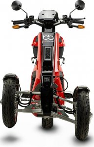 Bili Bike Motocykl elektryczny BILI BIKE S-WAY MAX TRÓJKOŁOWY (3000W, 40Ah, 70km/h) czerwony 18