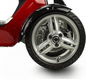 Bili Bike Motocykl elektryczny BILI BIKE S-WAY MAX TRÓJKOŁOWY (3000W, 40Ah, 70km/h) czerwony 10