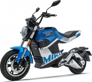 Bili Bike Motocykl elektryczny BILI BIKE MIKU SUPER (3000W, 40Ah, 80km/h) niebieski 1