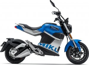 Bili Bike Motocykl elektryczny BILI BIKE MIKU SUPER (3000W, 40Ah, 80km/h) niebieski 5