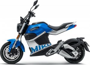 Bili Bike Motocykl elektryczny BILI BIKE MIKU SUPER (3000W, 40Ah, 80km/h) niebieski 6