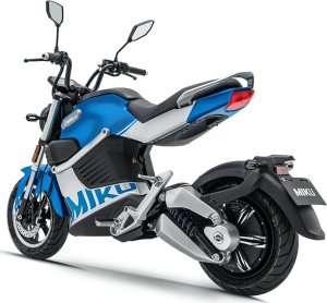 Bili Bike Motocykl elektryczny BILI BIKE MIKU SUPER (3000W, 40Ah, 80km/h) niebieski 8