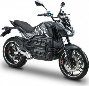 Bili Bike Motocykl elektryczny EXTREME - 6000W, 50Ah, 80km/h, czarny (BBSKUTER0005) 17
