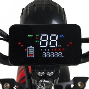 Bili Bike Skuter elektryczny BILI COCO STRONG 3000W niebieski 9