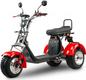 Bili Bike Skuter elektryczny BILI COCO SPORT TRÓJKOŁOWY czerwony 1