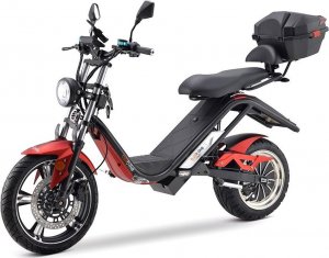 Bili Bike Skuter elektryczny BILI COCO DYNAMIC 17/13 czerwono/czarny 1