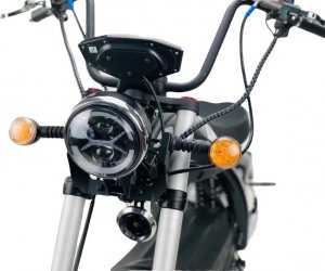 Bili Bike Skuter elektryczny BILI COCO CHOPPER 2000W 28Ah carbon 8