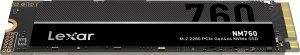 Dysk SSD Lexar NM760 2TB M.2 2280 PCI-E x4 Gen4 NVMe (LNM760X002T-RNNNG) 5