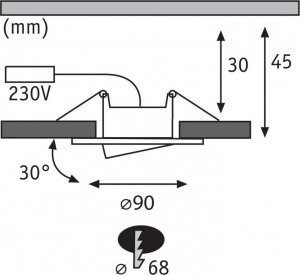 Paulmann HomeSpa Zestaw Calla IP65 3-st regulacja regulacja temp LED czarna (PL93096) - Paulmann 7
