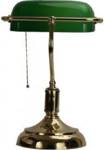 Lampka biurkowa Abigali zielona  (BANKER) 3