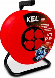 Plastrol BĘBEN Z GNIAZDEM PROFESSIONAL LINE IP44 6