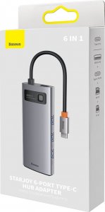 HUB USB Baseus 1x SD 1x microSD  + 4x USB-A 3.0 (WKWG030213) 23