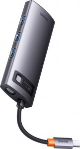 HUB USB Baseus 1x SD 1x microSD  + 4x USB-A 3.0 (WKWG030213) 25