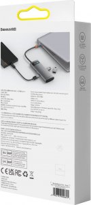HUB USB Baseus 1x USB-C  + 4x USB-A 3.0 (WKWG070013) 22