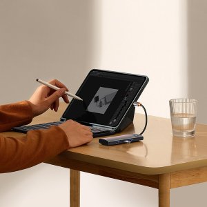 HUB USB Baseus 1x USB-C  + 4x USB-A 3.0 (WKWG070013) 8