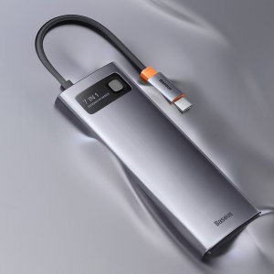 Stacja/replikator Baseus Metal Gleam USB-C (WKWG040013) 11