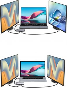 Stacja/replikator Baseus Metal Gleam USB-C (WKWG040013) 19