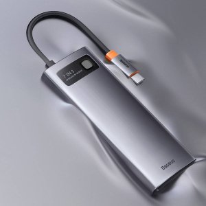 Stacja/replikator Baseus Metal Gleam USB-C (WKWG040113) 10