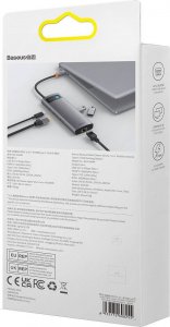 Stacja/replikator Baseus Metal Gleam USB-C (WKWG040113) 22