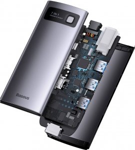 Stacja/replikator Baseus Metal Gleam USB-C (WKWG040113) 25